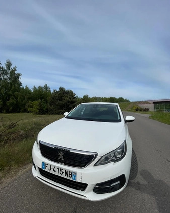 Peugeot 308 cena 45900 przebieg: 187000, rok produkcji 2019 z Sulmierzyce małe 46